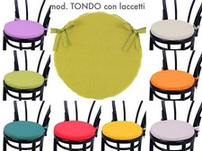 4 Cuscini Rontondi per Sedia